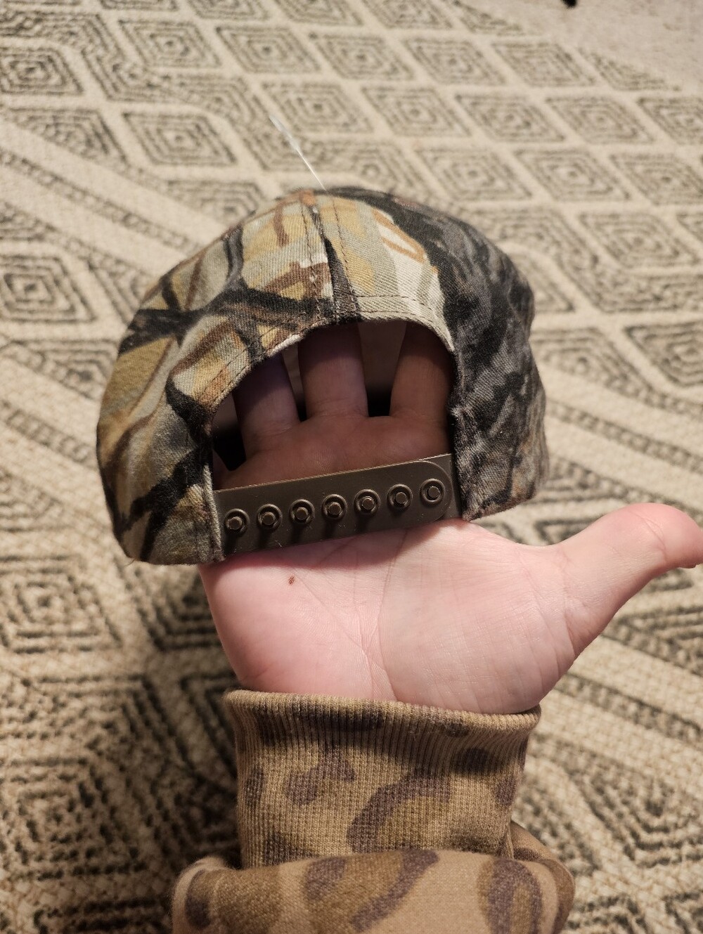 Green Bay Packers Hat 47 Brand Realtree Camo Cap NFL Football Camouflage - Picture 4 of 4